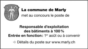 La commune de Marly recherche Responsable d’exploitation des bâtiments